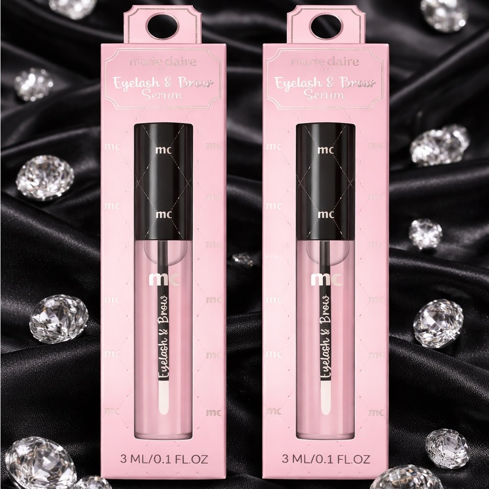 Marie Claire Eyelash &‎ Brow Serum, 2-Pack, 3ml Each